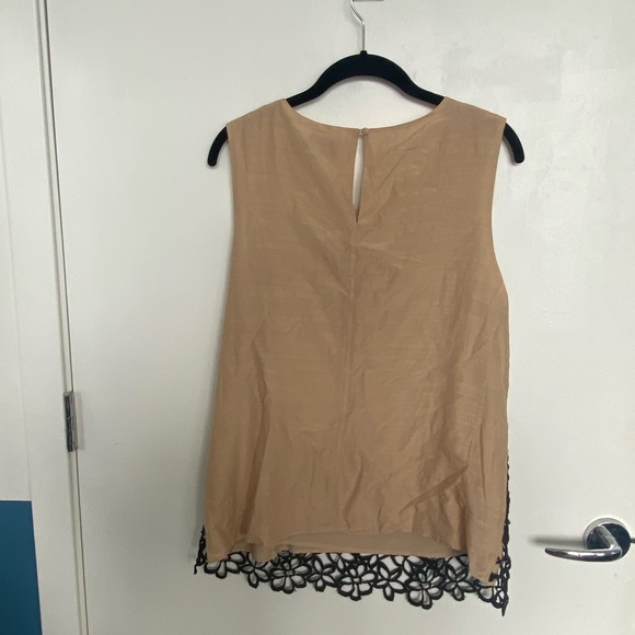 Target/Neiman Marcus collab lace front shirt - Picture 2 of 3